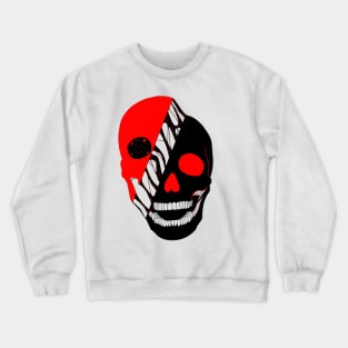 Slashed skull Crewneck Sweatshirt